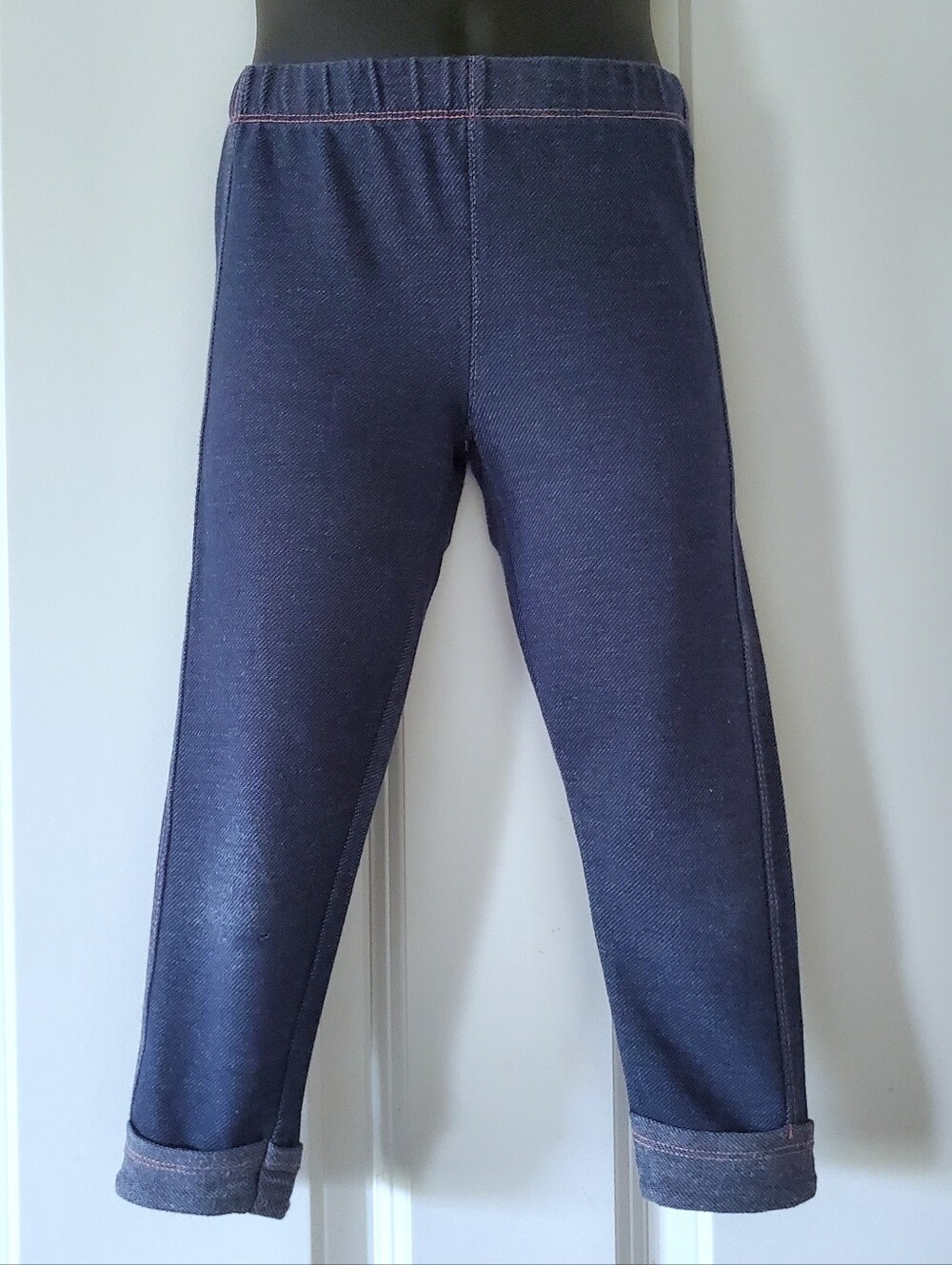 Nannette Kids Little Girl's Cuffed Ankle Jeggings